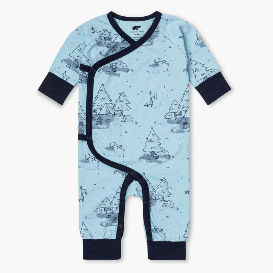 Lucky Romper - Let’s Go Camping - newborn - Romper