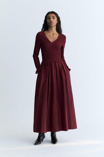 Luly Woman Dress Plum Fantasy - Dresses