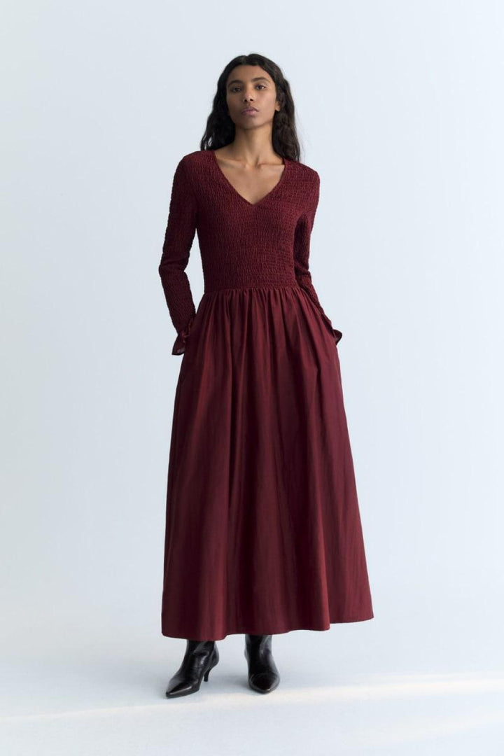 Luly Woman Dress Plum Fantasy - Dresses