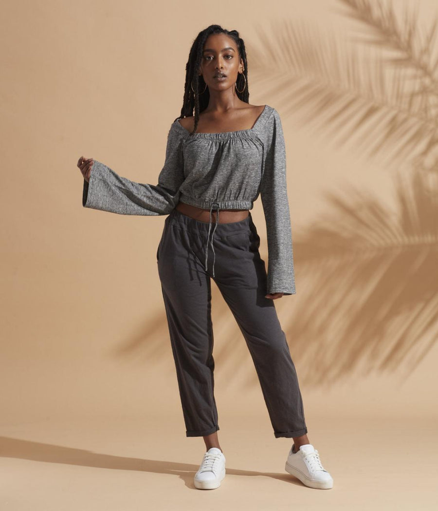 Luna Top - Black - Shirt