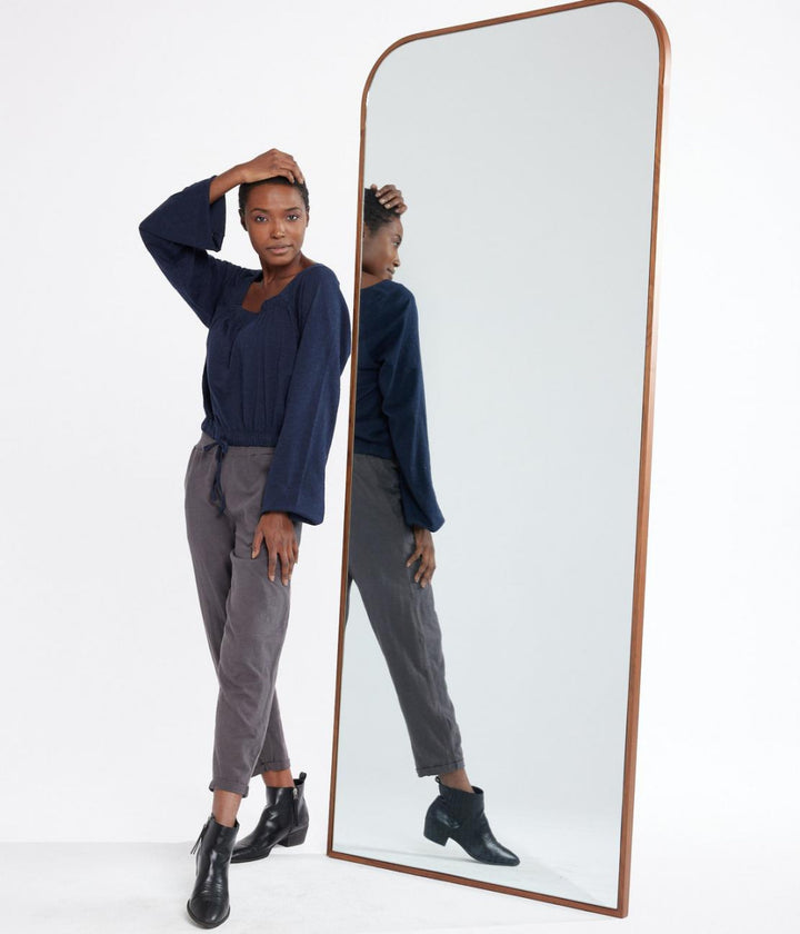 Luna Top - Dark Blue - Shirt