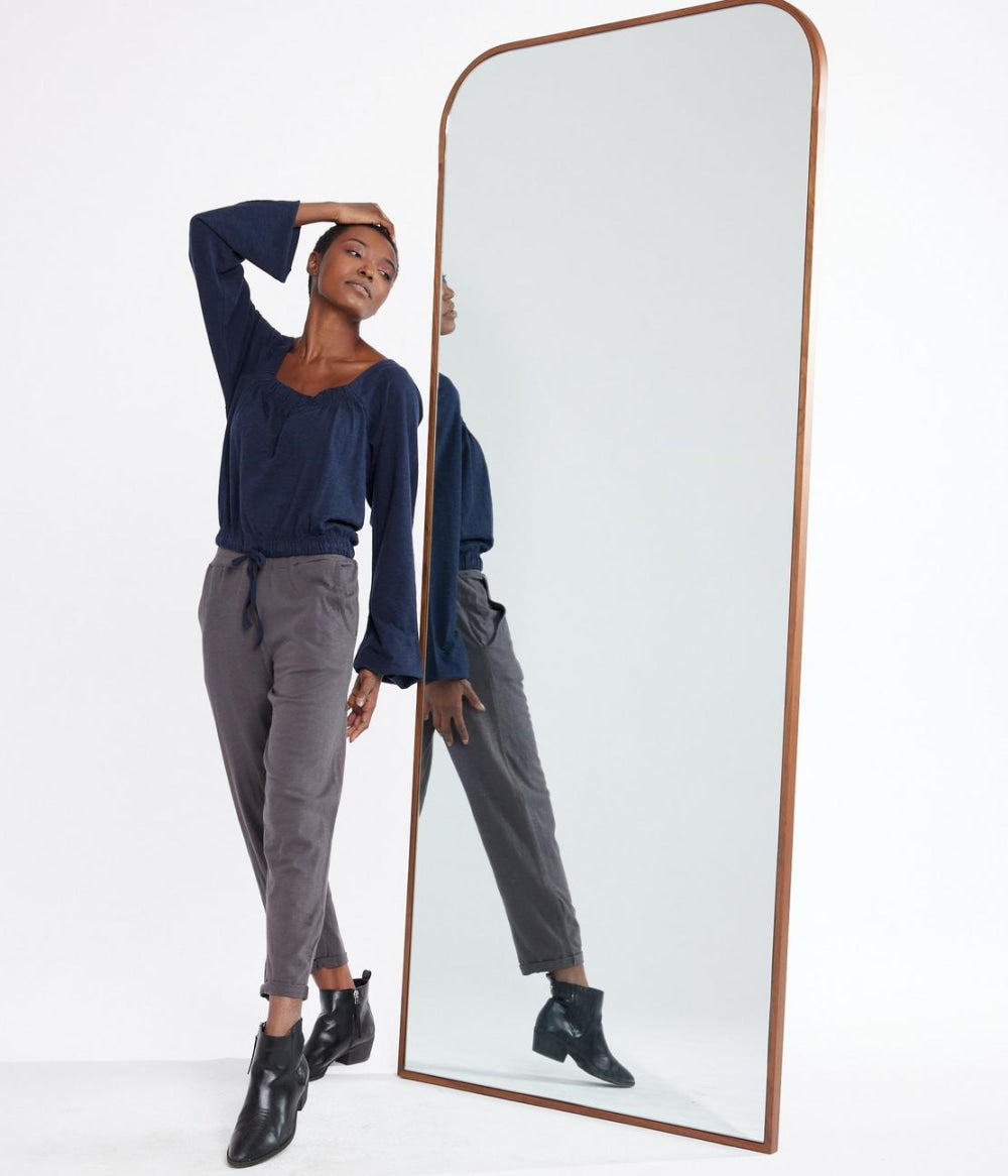 Luna Top - Dark Blue - Shirt