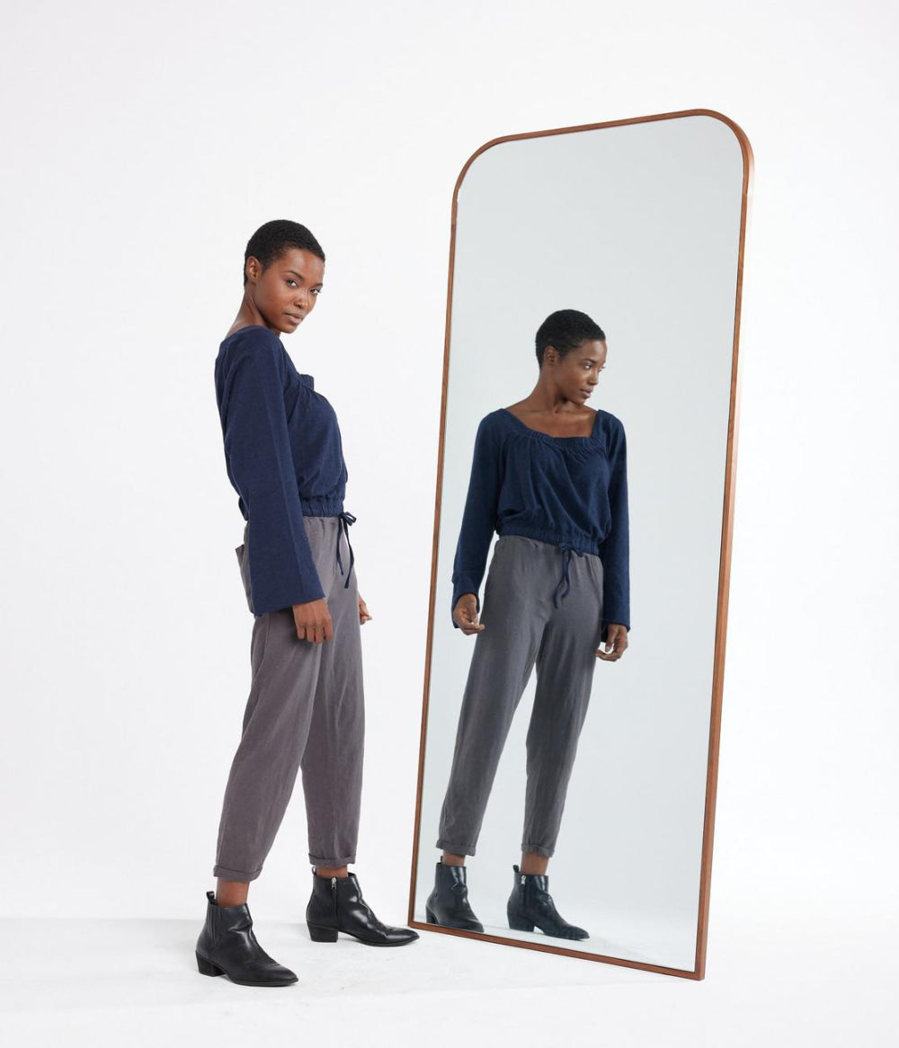 Luna Top - Dark Blue - Shirt
