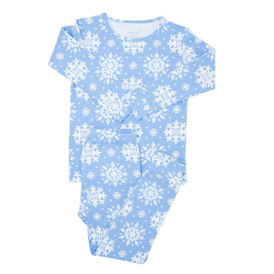 Luxaboo Big Kid Pajama - Blue Snowflake - Pajamas