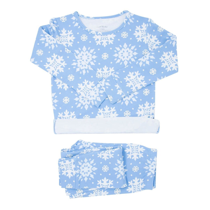 Luxaboo Big Kid Pajama - Blue Snowflake - Pajamas