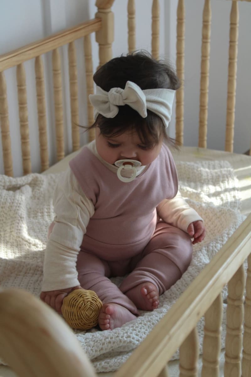 Grow With Me Overalls - Strawberry Milkshake