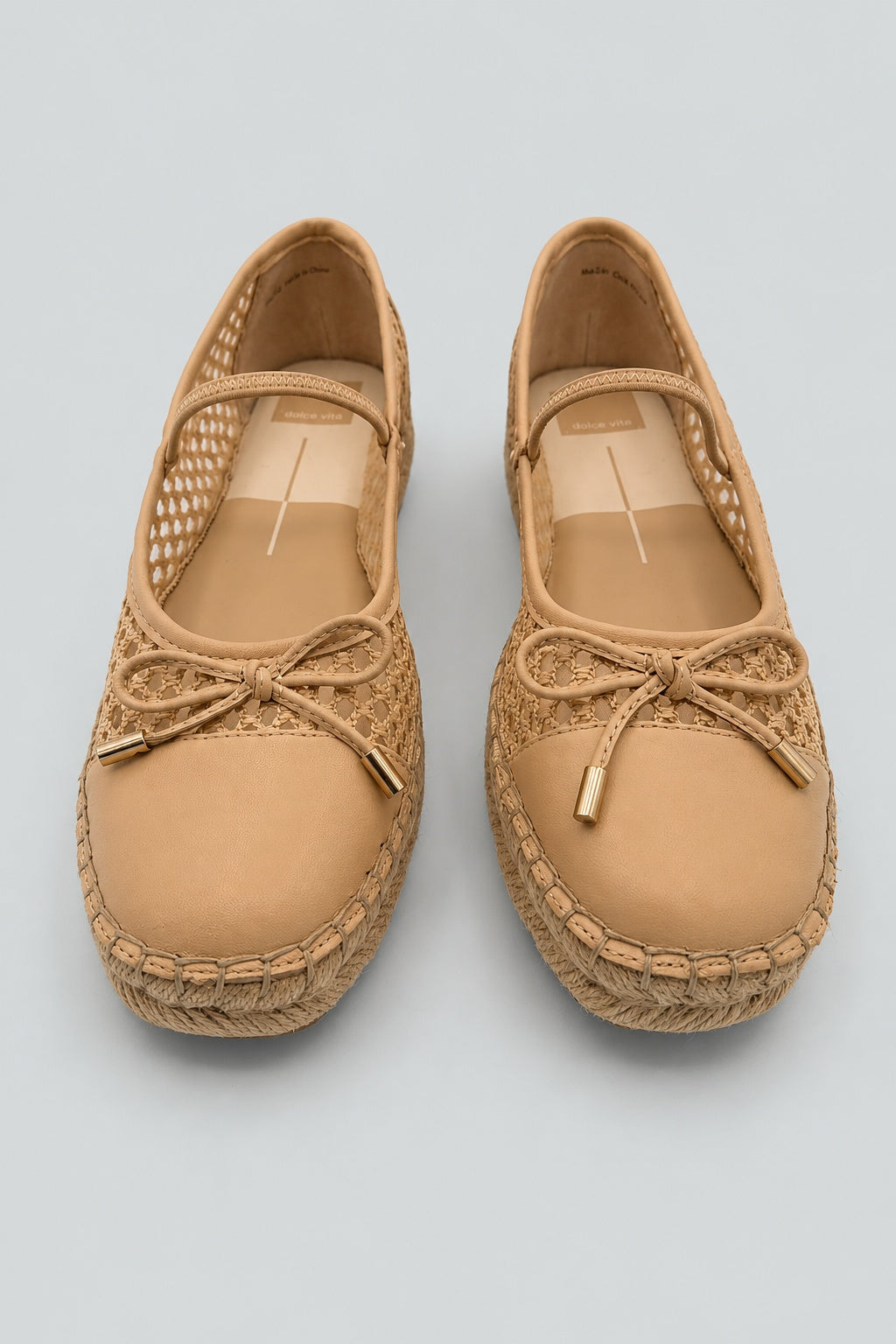 Cambre Ballet Flats - Lt Natural
