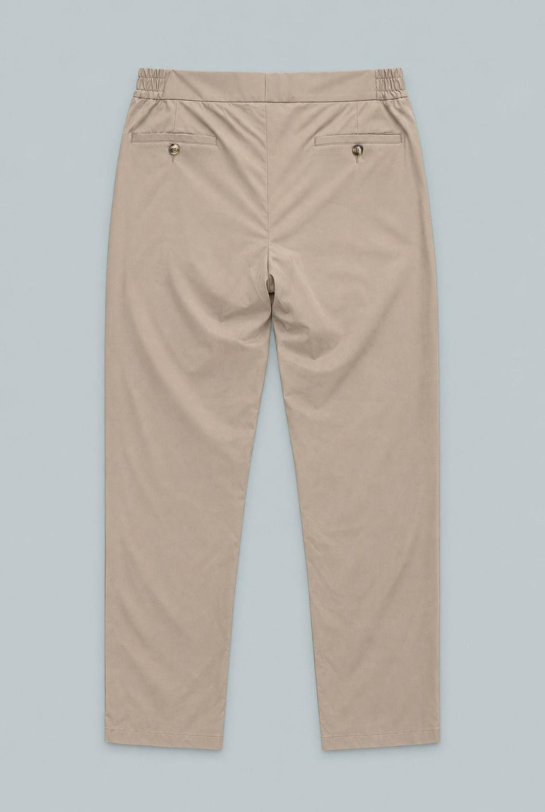 Linen Drawstring Trouser - Natural