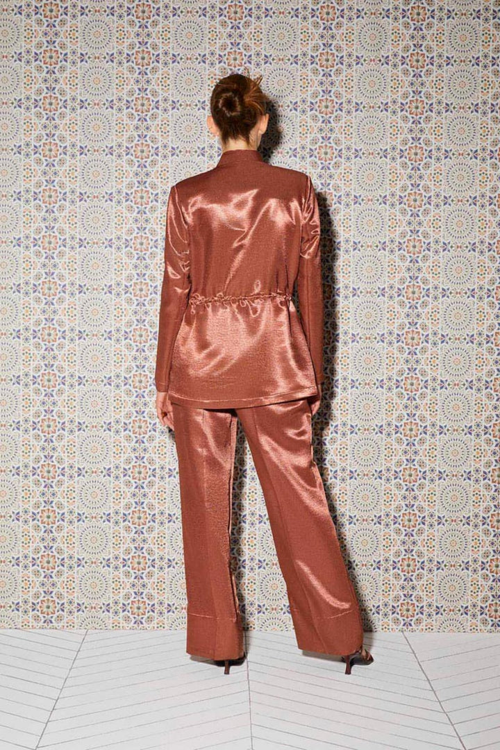 Double-Breasted Jacket - Copper