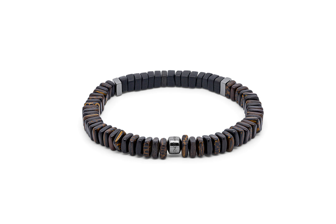 Legno Bracelet In Onyx - Black