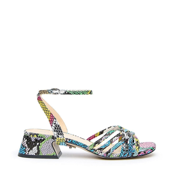 Acid Snake Bell Sandal + Marilyn Strap - Multicolor