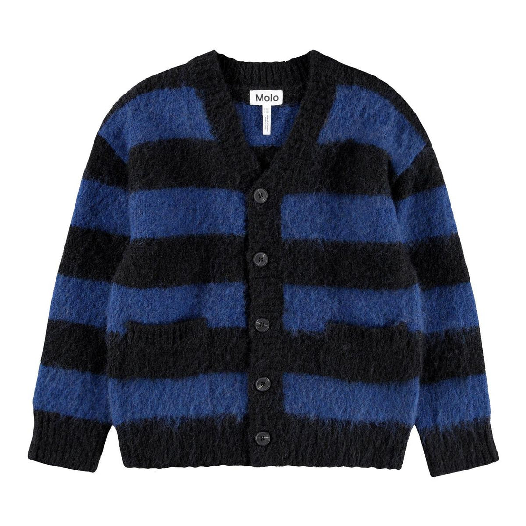 Brutus Cardigans - Blue/Black Stripe