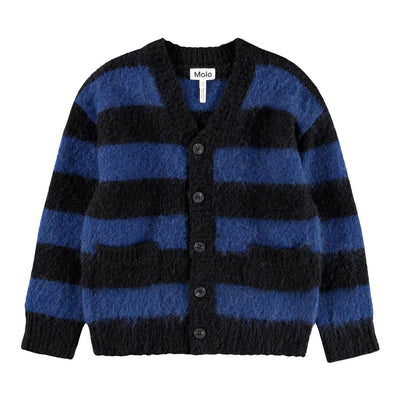 Brutus Cardigans - Blue/Black Stripe