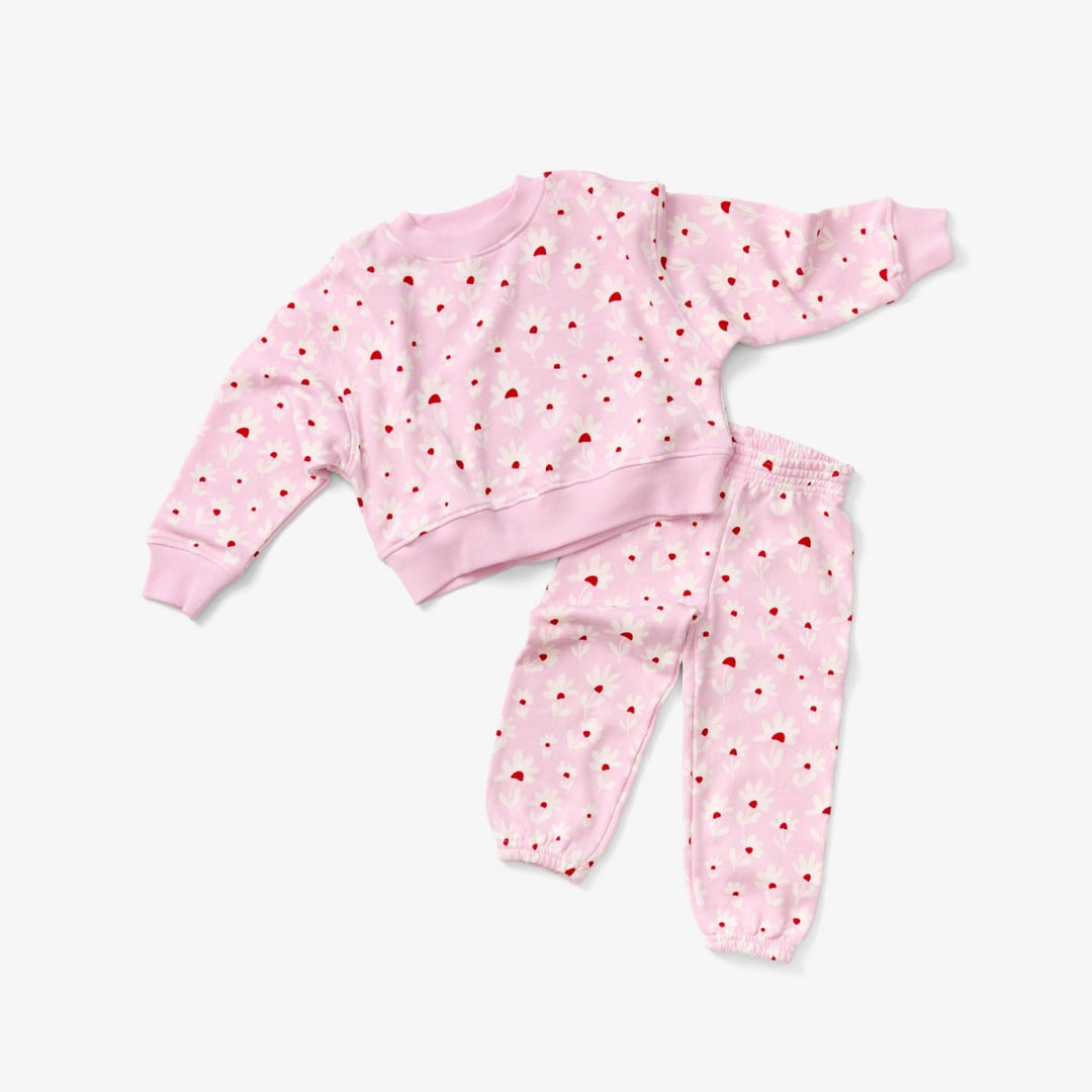 Sweatpants - Flower Field Peony