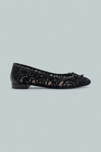 Arabella Ballet Flats - Black