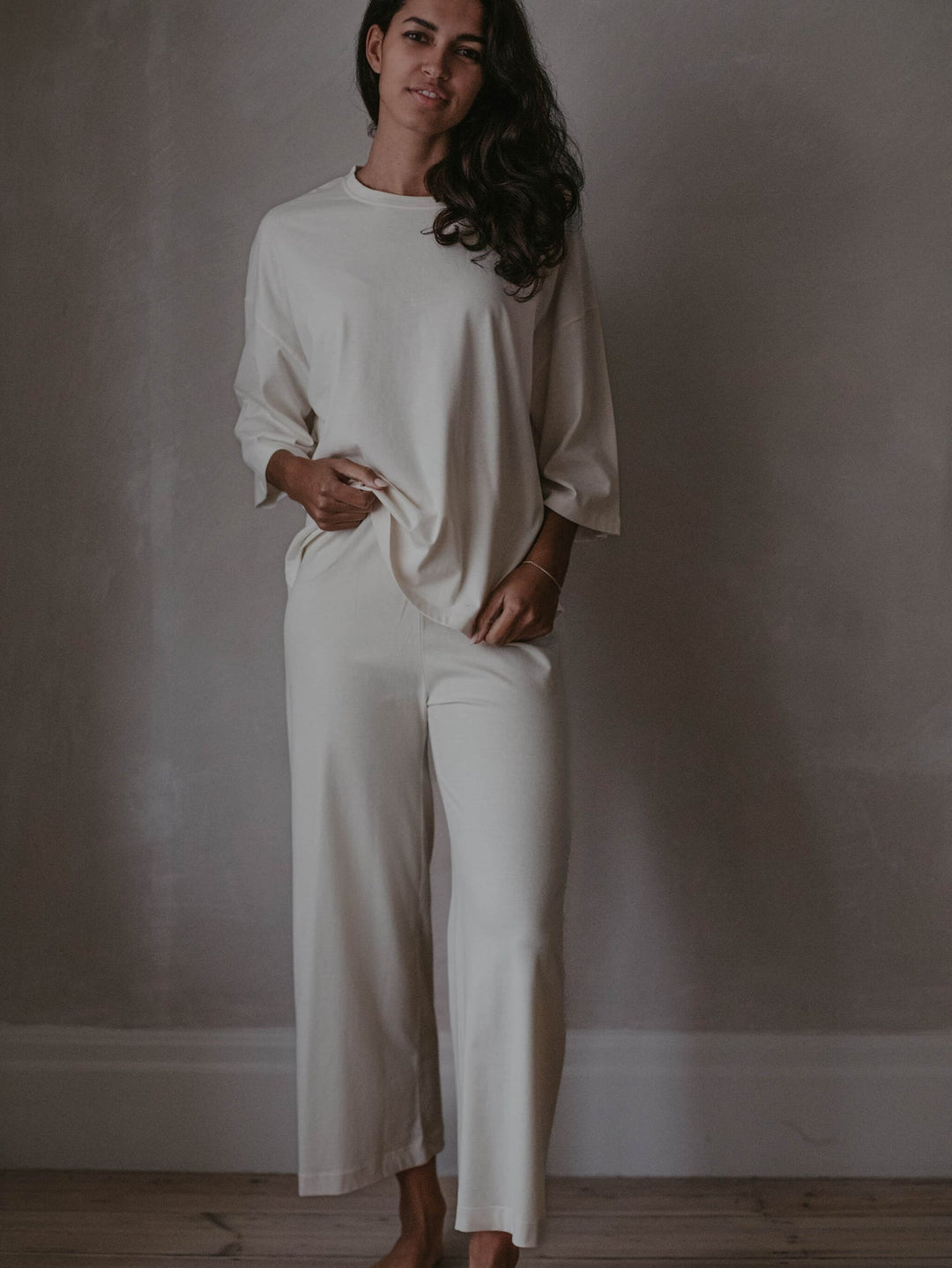 The Wide Leg Trouser - Women's - Undyed
