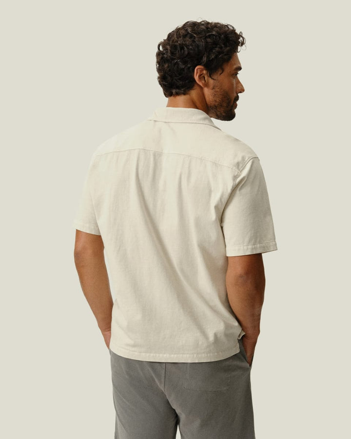 Featherweight Caza Camp Shirt - Cream