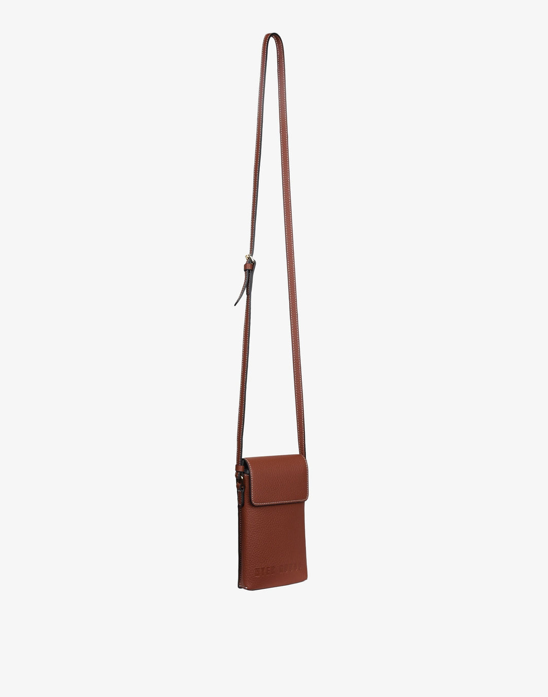 Adult Luxe Phone Sling - Saddle Brown