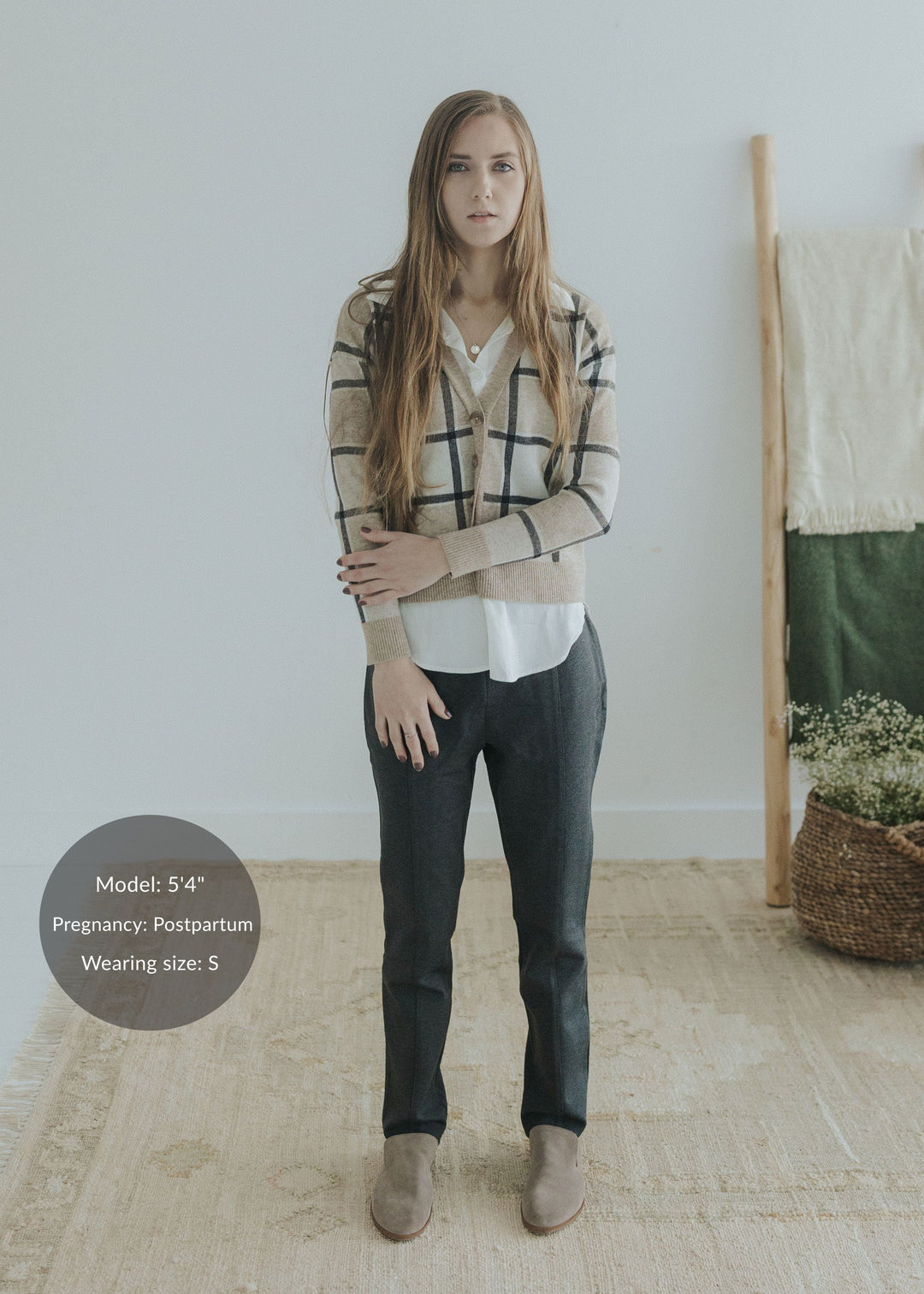 The Dressy Stretch Pant - Grey