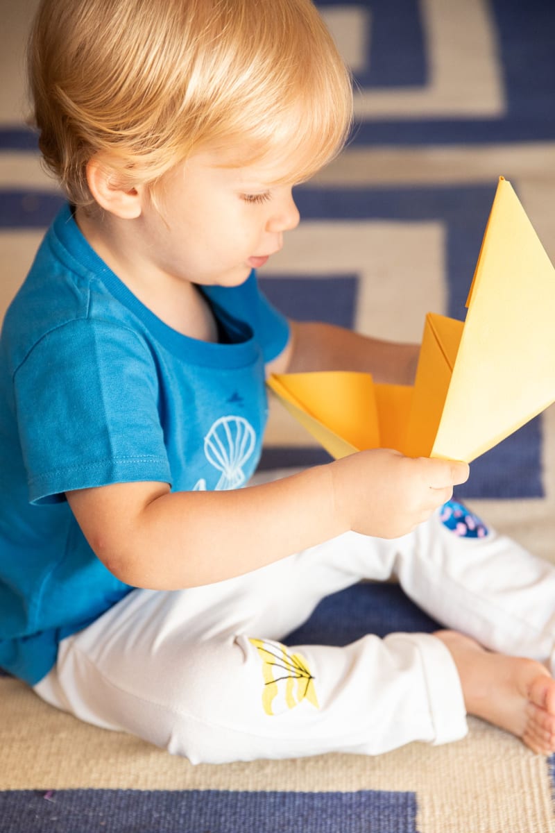 Seashell Baby T-Shirt - French Blue