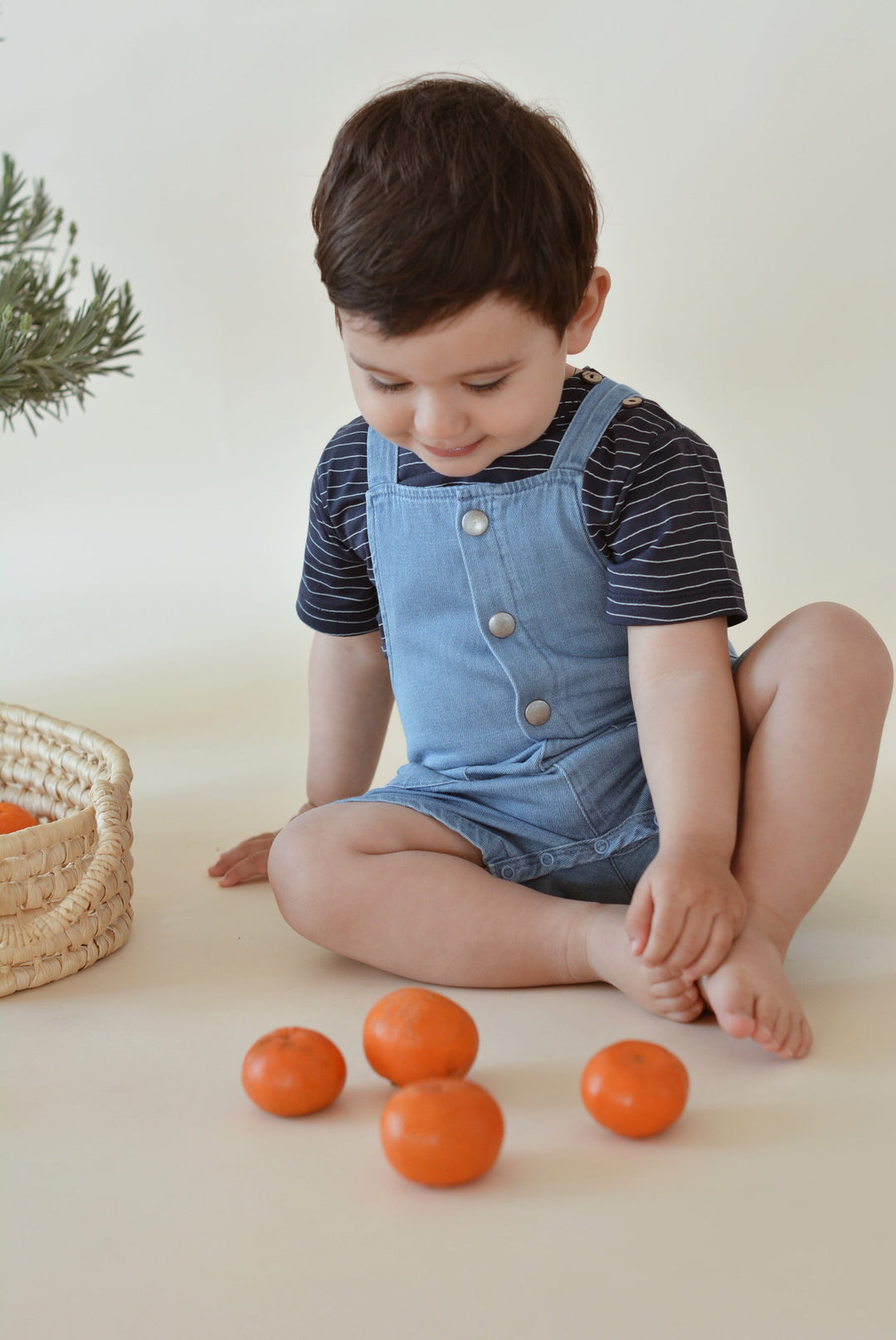 Baby June Overalls - Denim