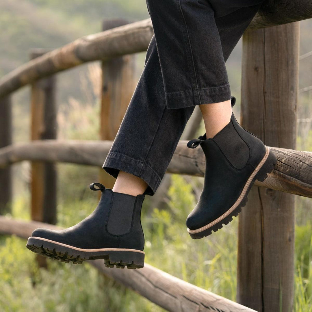 Go-To Lug Chelsea Boot - Black - FINAL SALE