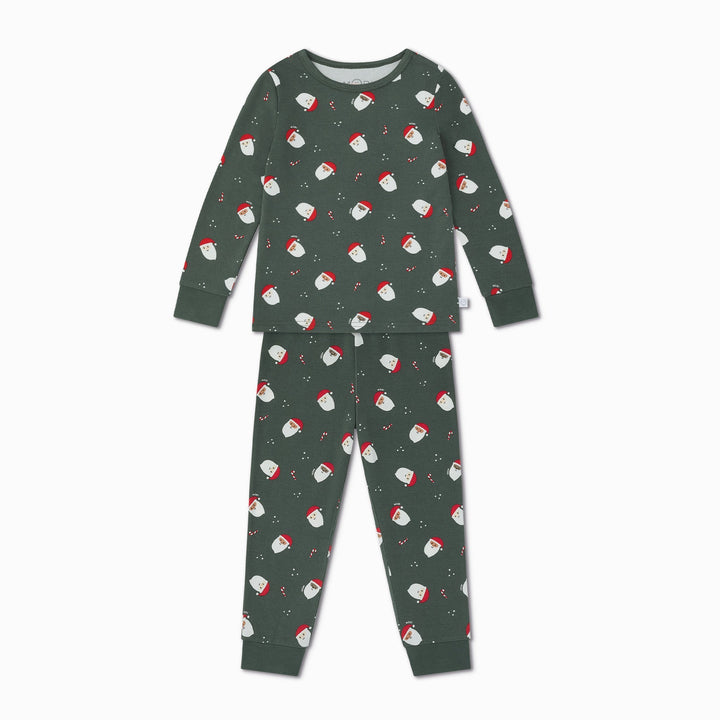 Santa Print Baby Pyjamas - Santa Print