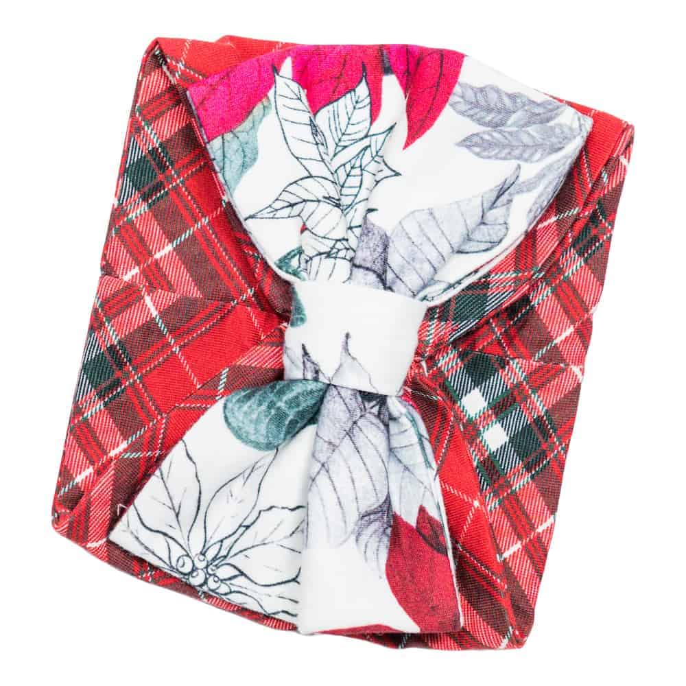 Oversized Bow Headband - Poinsettia