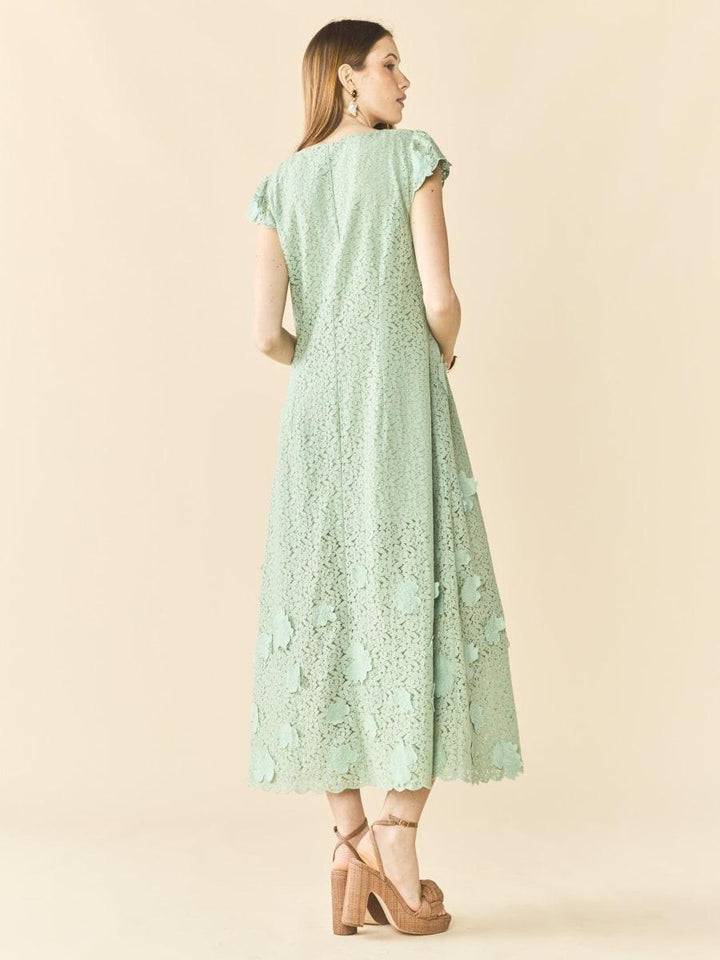 Lindsay Dress - Minty Green