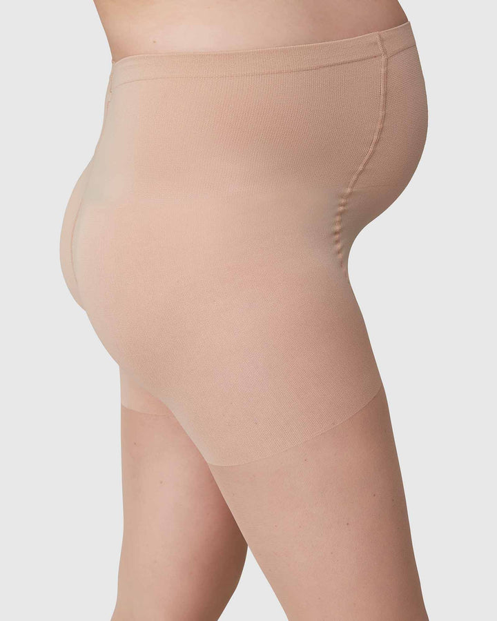 Amanda Maternity Tights - Sand