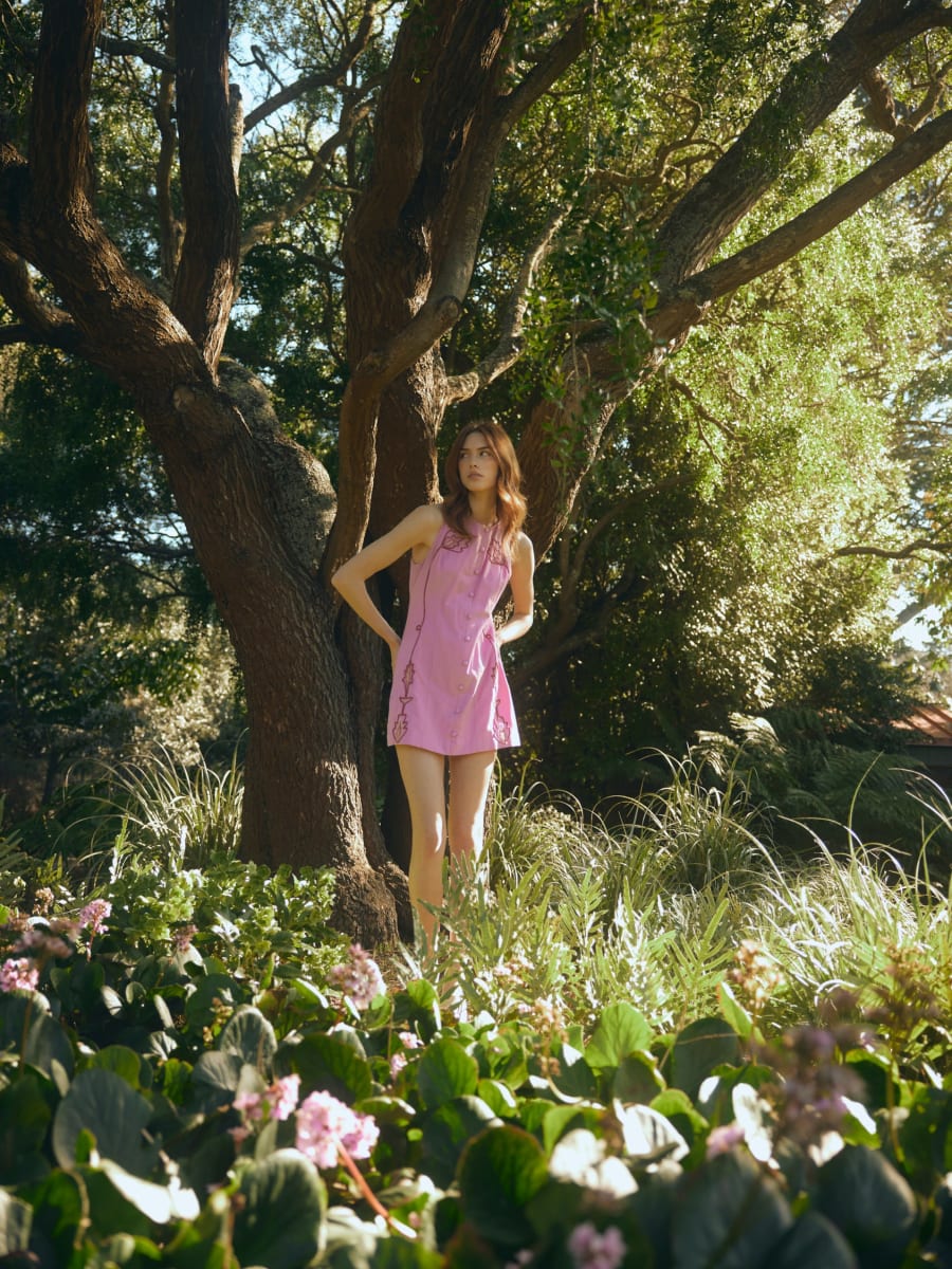 Harper Dress - Purpink