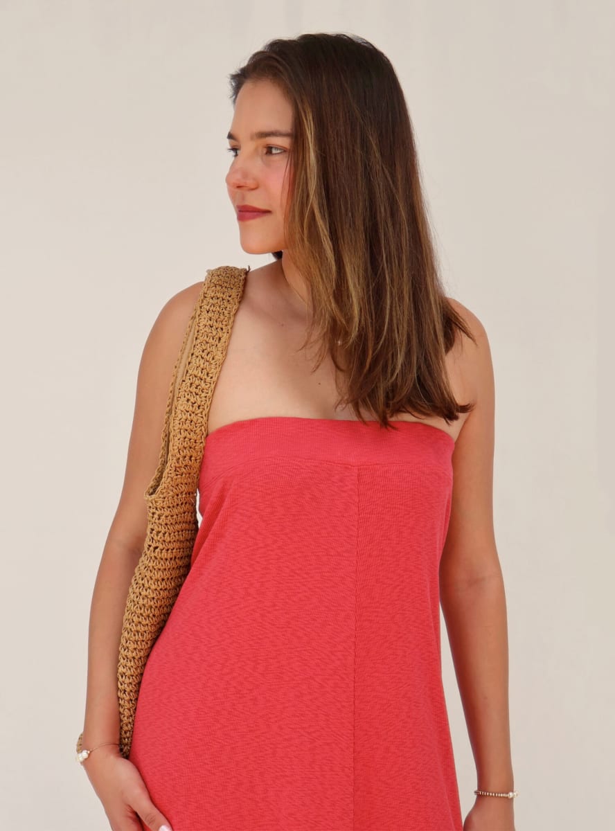 Ines Skirt/Dress - Berry Red