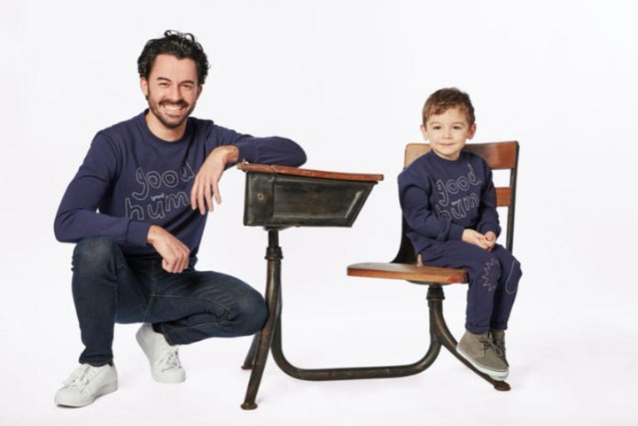 Good Human Kid Sweatshirt - Navy