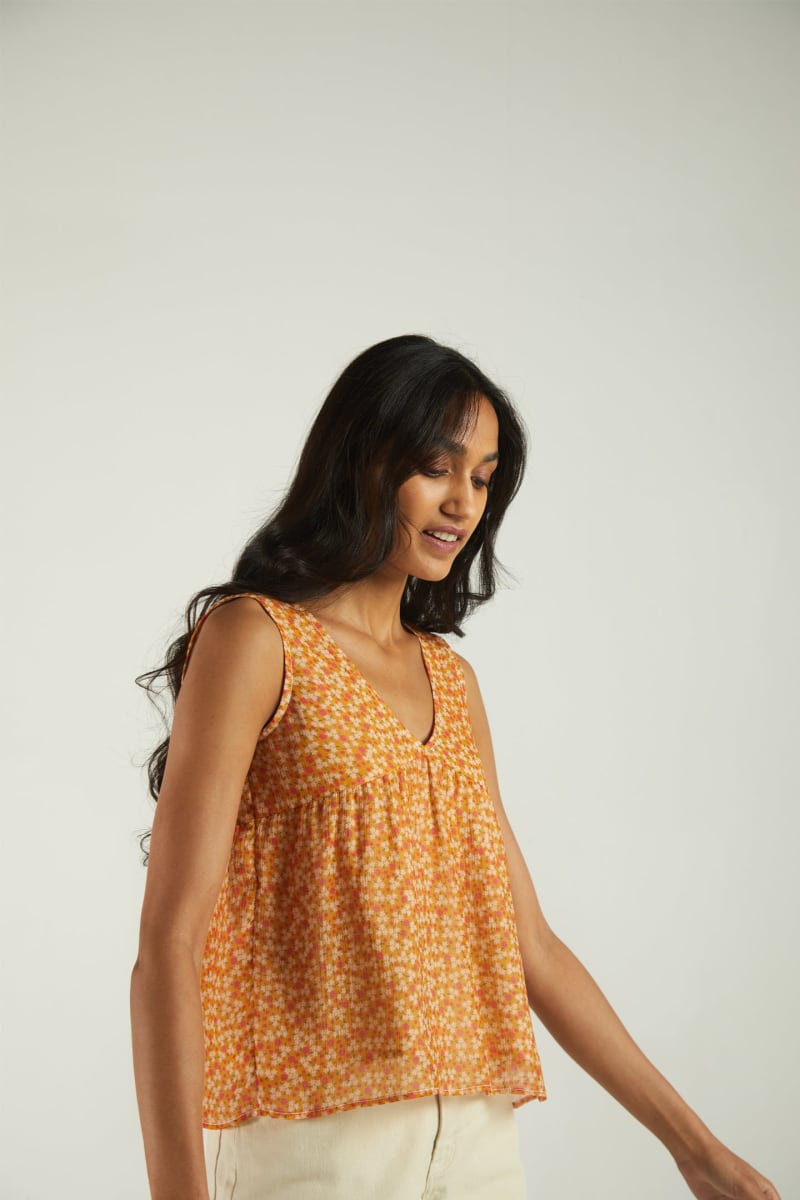 In The Summer Time Top - Dizzy Mustard