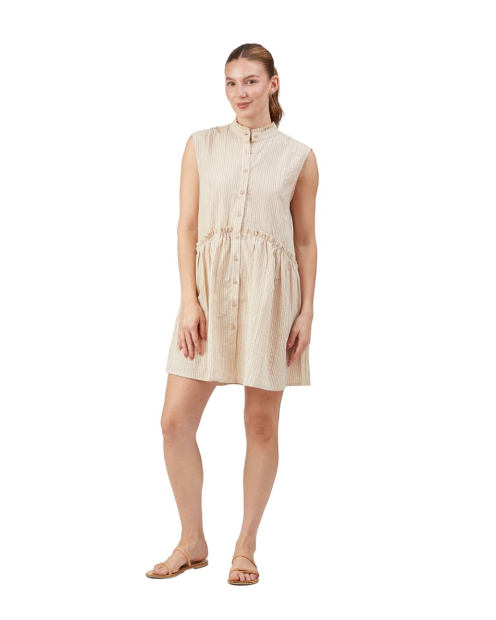 Maddie Dress - Striped - Dresses