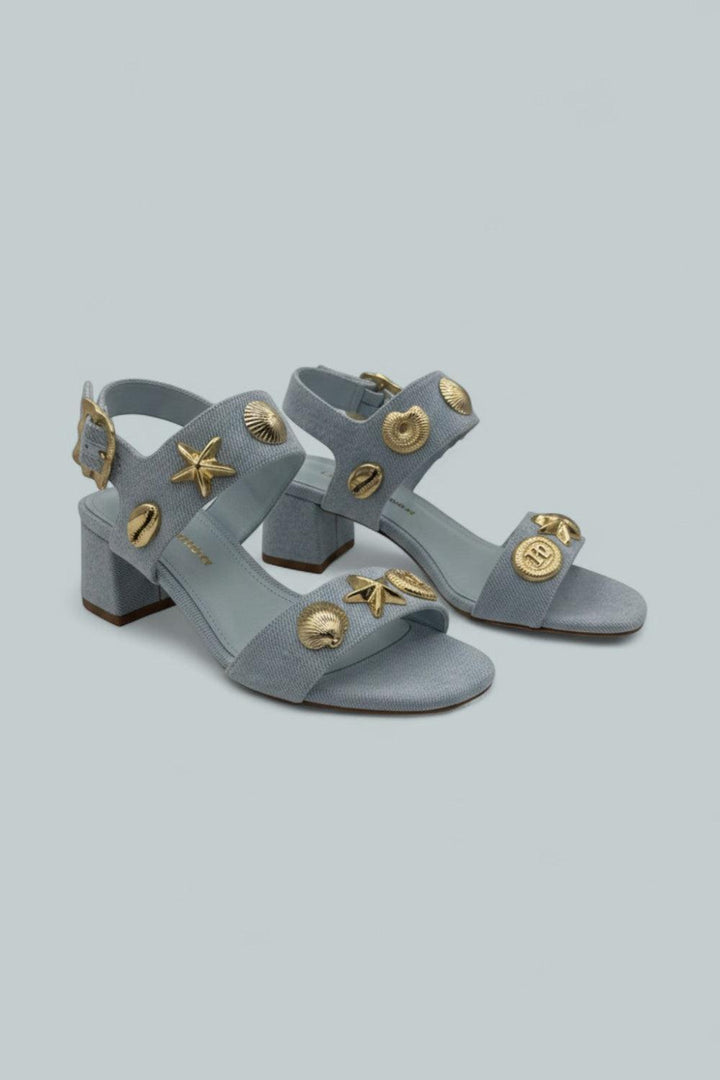 Madison Block Maya Denim Sandals - Maya Denim - Sandals