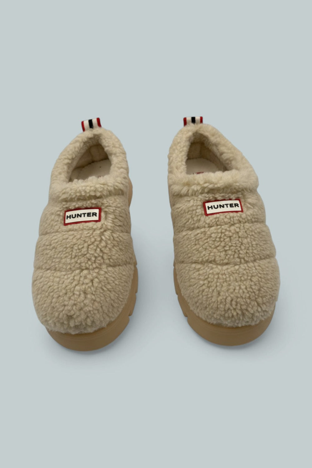 Madisons Women’s Flat Shoes - Light Natural Faux Fur - 10 M - Loafers