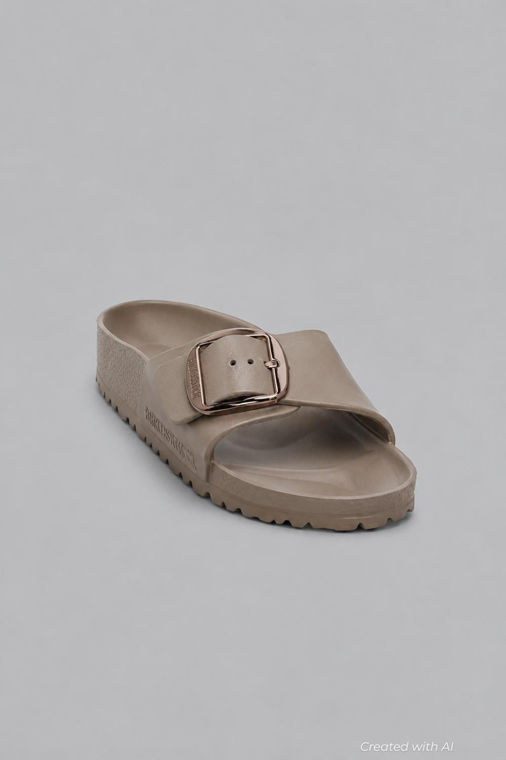 Madrid Eva Big Buckle Sandals - Beige - 41 N - Sandal