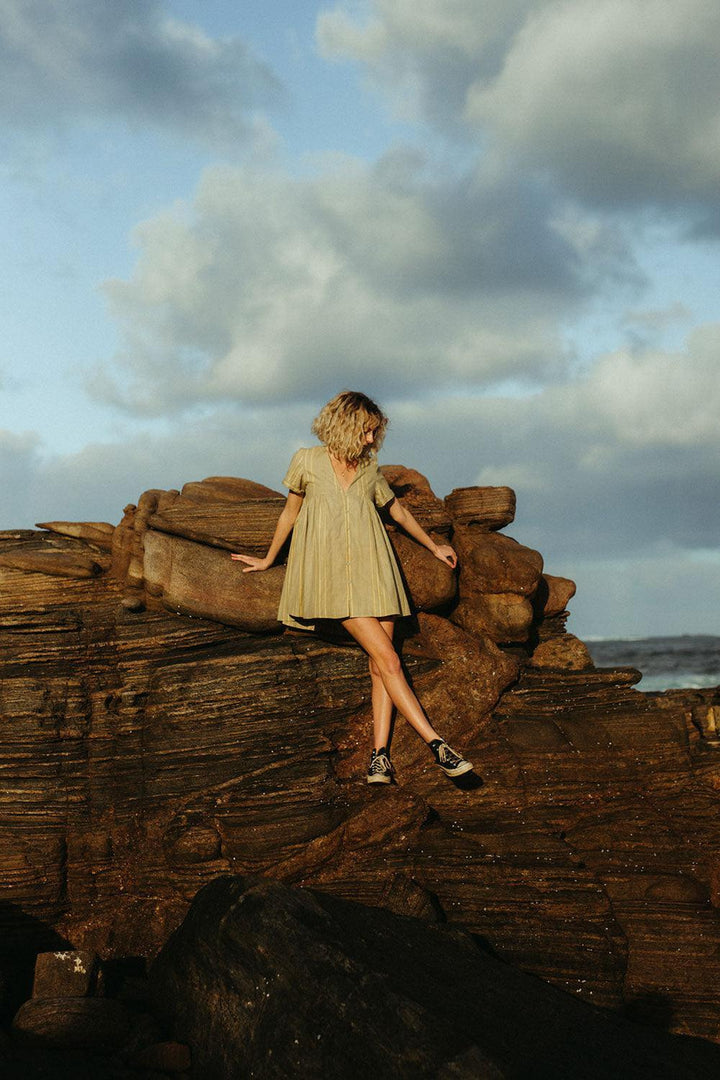 Mads Dress - Ochre - Dresses