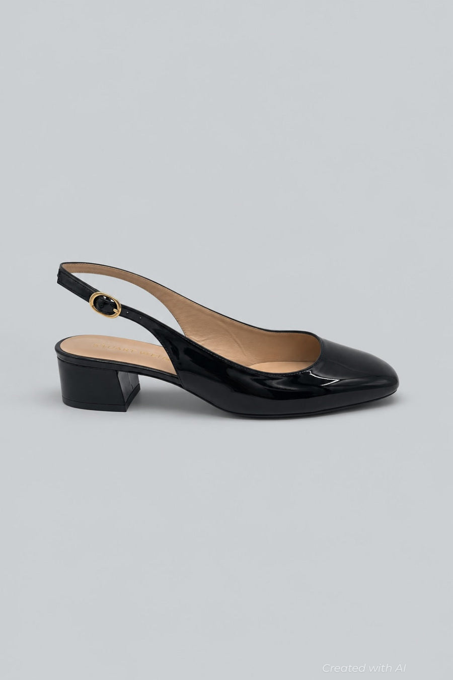 Maeve Slingback 35 High Heels - Black - 7.5 - Slingback