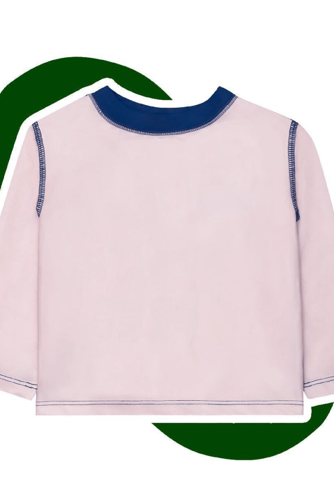 Make The Sea Plastic Free Rose Pink Rashguard - Rose Pink - Rash Guard