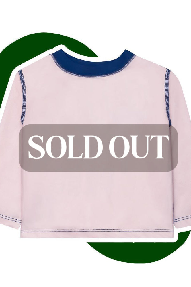 Make The Sea Plastic Free Rose Pink Rashguard - Rose Pink - Rash Guard