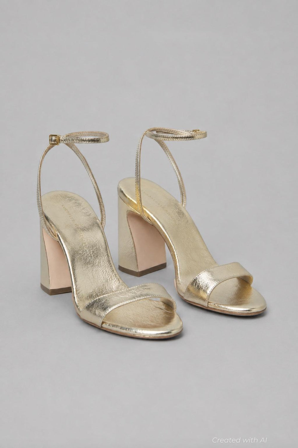 Malia Heeled Sandals - Champagne - Sandals