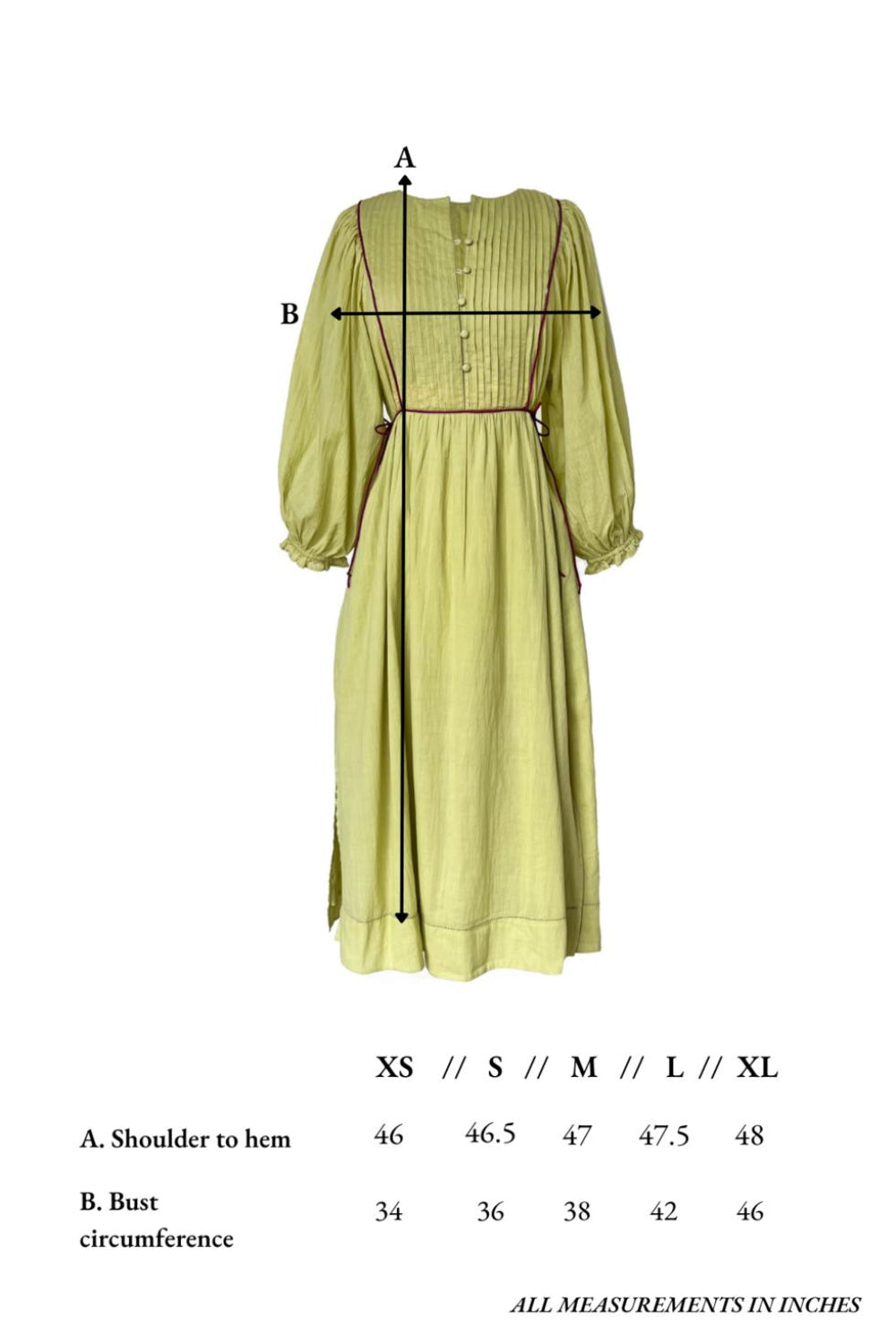 Mallie Dress in Chartreuse - Dresses