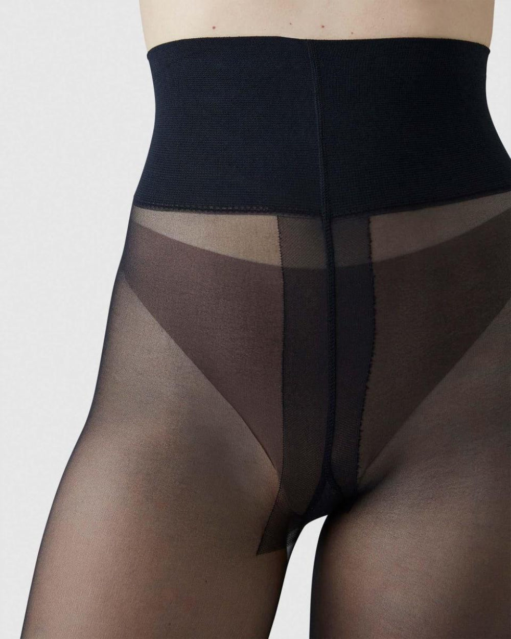 Malva Ladder Resistant Tights - Black - Tights