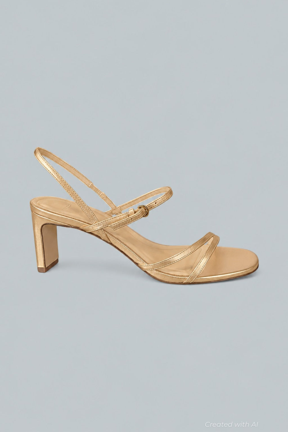 Marcela Strappy Sandals Women’s Sandals - Gold - 7.5 M - Sandal