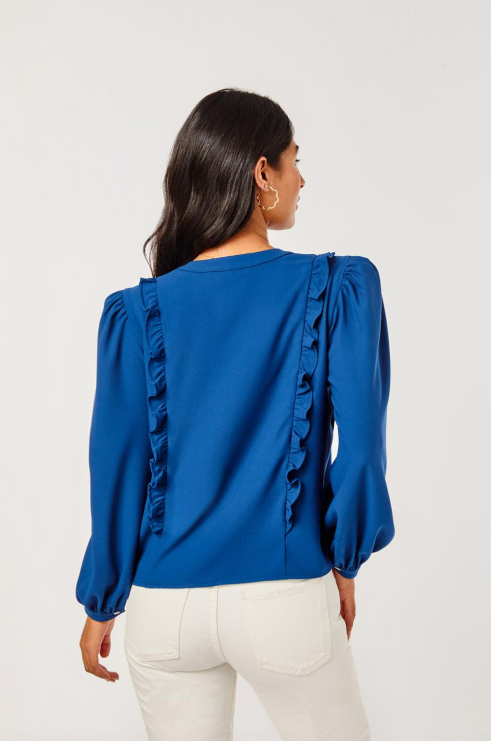 Margaret - Navy - Blouse