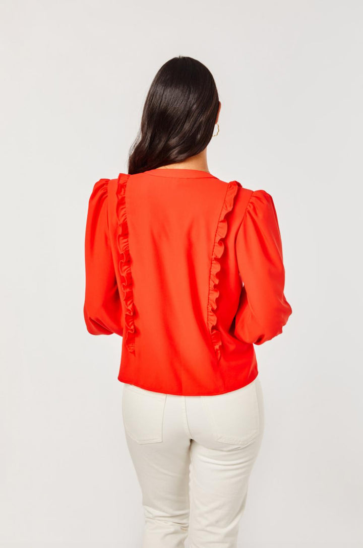 Margaret - Red - Blouse