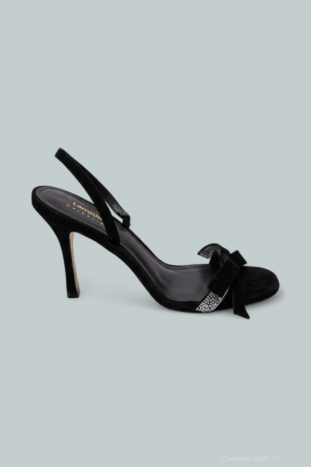 Markarian Women’s Slingback Sandals - Black - 10 - Slingback