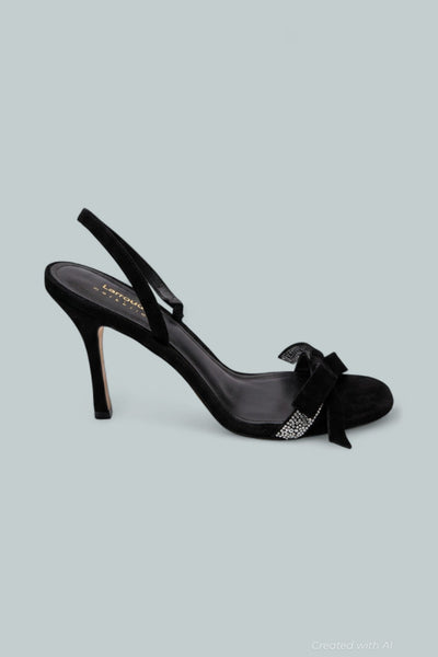 Markarian Women’s Slingback Sandals - Black - 10 - Slingback